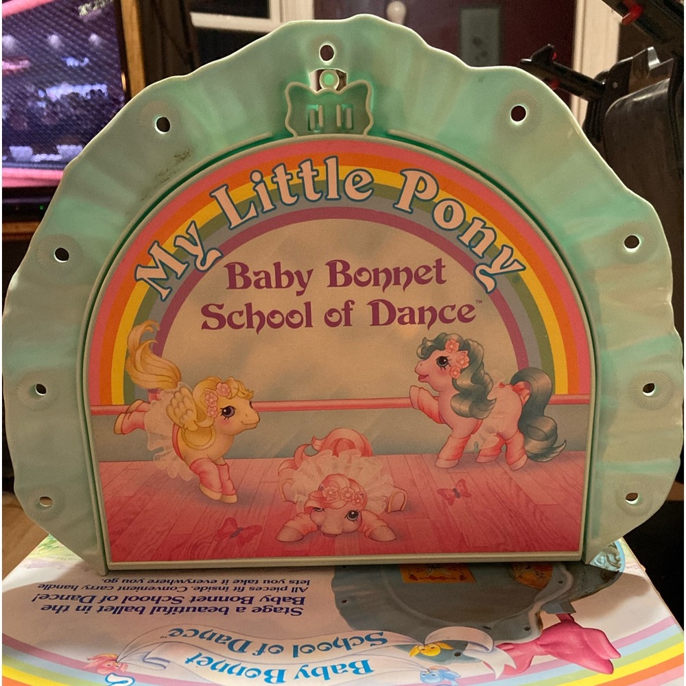 VINTAGE 1980'S HASBRO MY LITTLE PONY BABY BONNET SCHOOL OF DANCE